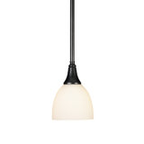 Trumpet 1-Light Single Dome Pendant