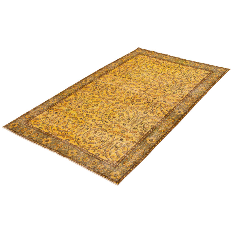 Tapis doré à transition de couleur 5 pi 9 po x 9 pi 10 po