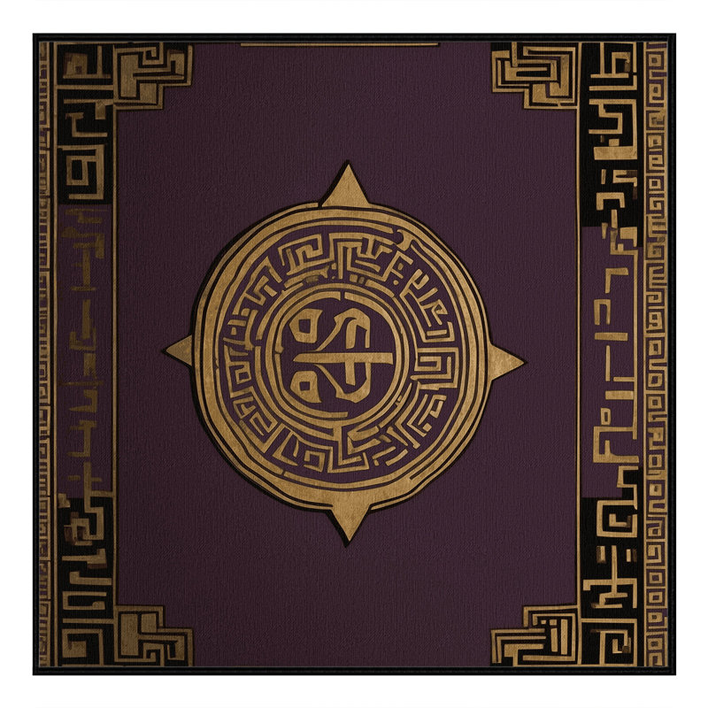 Classic Mosaic Rug, Square 6'