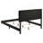 James Black Upholstered Queen Panel Bed-1670380557