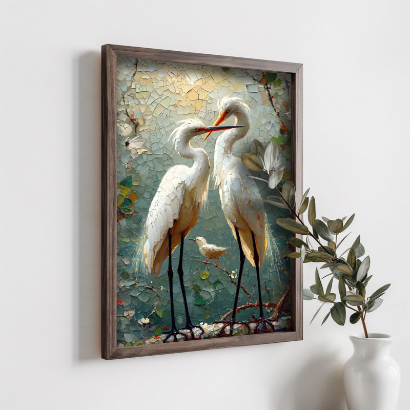 Elegant Framed MDF Painting, 19.7 x 27.6 x 0.1 inches | 100% MDF with 3 mm Thickness, Durable Spruce Frame | Perfect for Home Decor, Living Room & Office | Stylish Artwork to Enhance Your Space