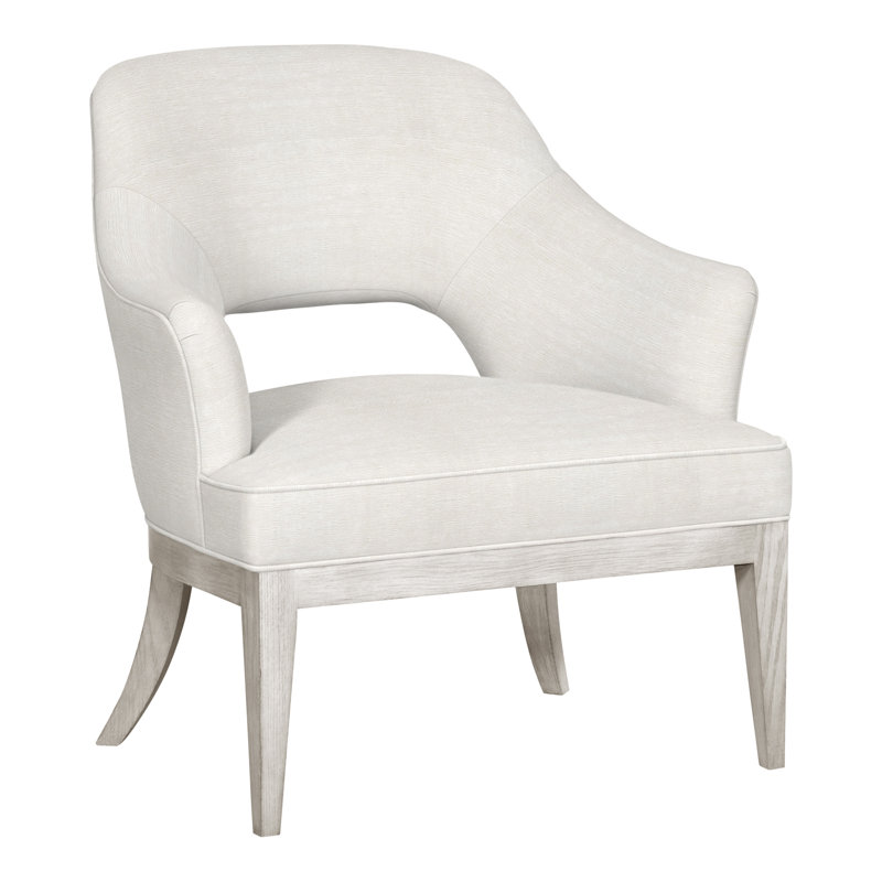 Chaise Kaley de 32,5 po Vanguard, Parchemin Nadia, Casablanca