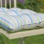 Striped Indoor Dining Chair Seat Cushion