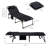 Outsunny 2 Piece Folding Chaise Lounge With 5-Level Reclining Back, Outdoor Tanning Chair With Reading Face Hole, Outdoor Lounge Chair With Side Pocket & Headrest For Beach, Yard, Patio-778894783