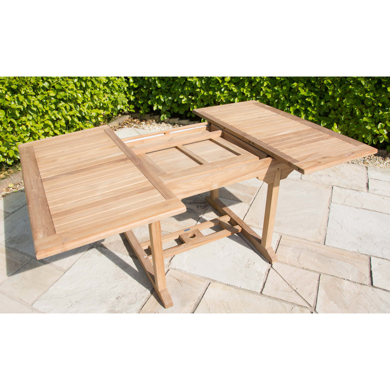 Stiller Extendable Teak Dining Table