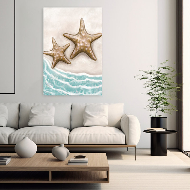 Étoile de mer fantaisiste, étoile de mer, art côtier, H 60 po x l 40 po