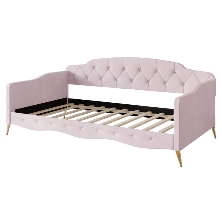Arwilla Twin Size Daybed in Velvet