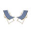 Chaise longue pliante Populus