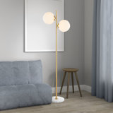 Kus 60.5'' Brass Gold Tree Floor Lamp