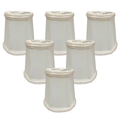 4.25 in. H Silk Empire Candelabra Shade