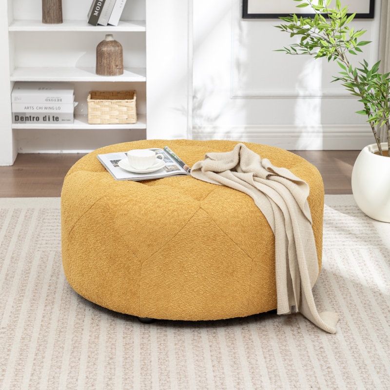 Repose-pieds Castanedo, Boucle - jaune