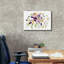 «Pink and Purple Poppies» par Shirley Novak, art mural sur toile-1913878244