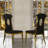 Black And Gold Dining Chairs With Open Back-1313486839-1313486835