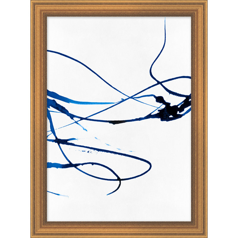 Mouvement 3 par Thom Filicia - Peinture encadrée sur papier