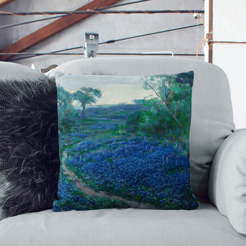 Square Cushion, 55cm H x 55cm W x 20cm D, White
