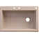 Radius 33'' L Drop-In Single Bowl Granite Kitchen Sink