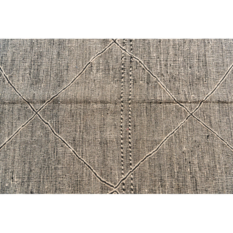 Tapis noir et blanc Iraheta