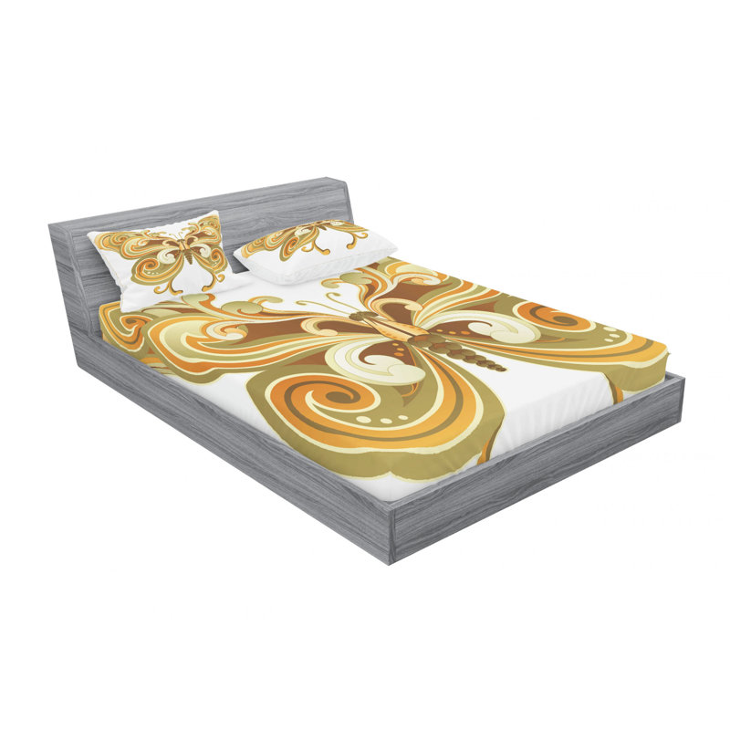 Ensemble de draps Macro, Ensemble de draps pour lit double avec un drap-hou