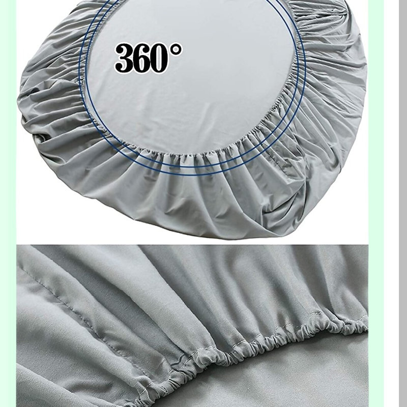 ChevronLux 1500 Thread Count 6-Piece Sheet Set - Deep Pocket, Fade, Stain, Wrinkle Resistant - Smart Pocket Fitted Sheet - Queen Size - Multicolor