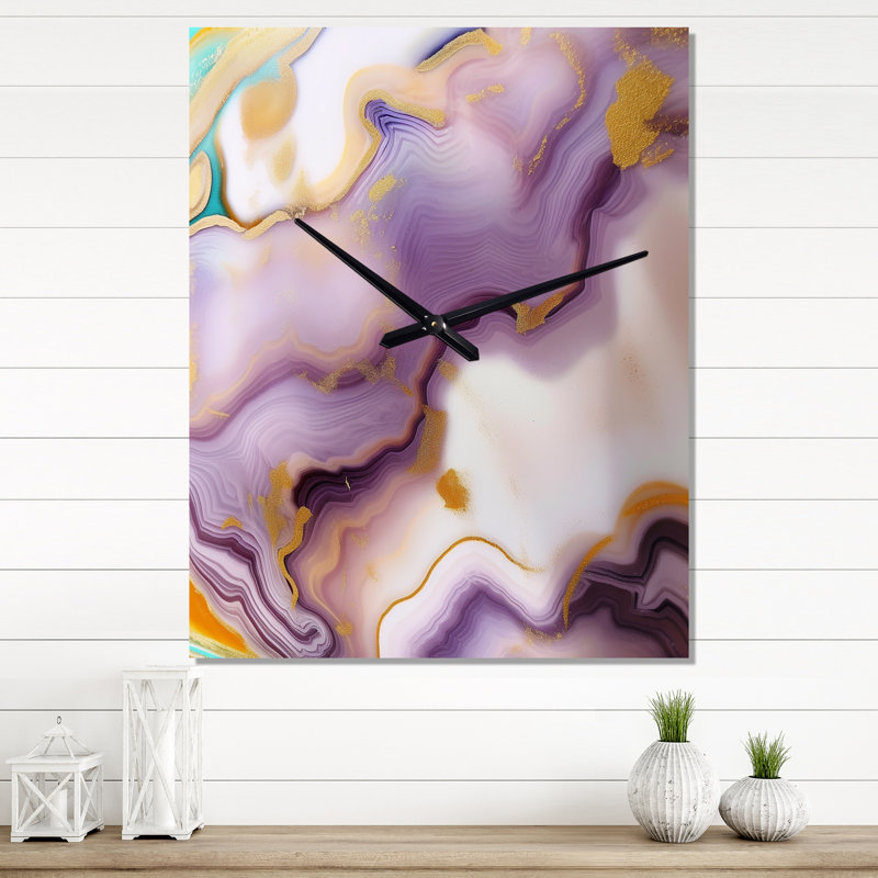 Horloge murale liquide, Moyen