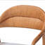 Fauteuil bohémien en rotin miel clair