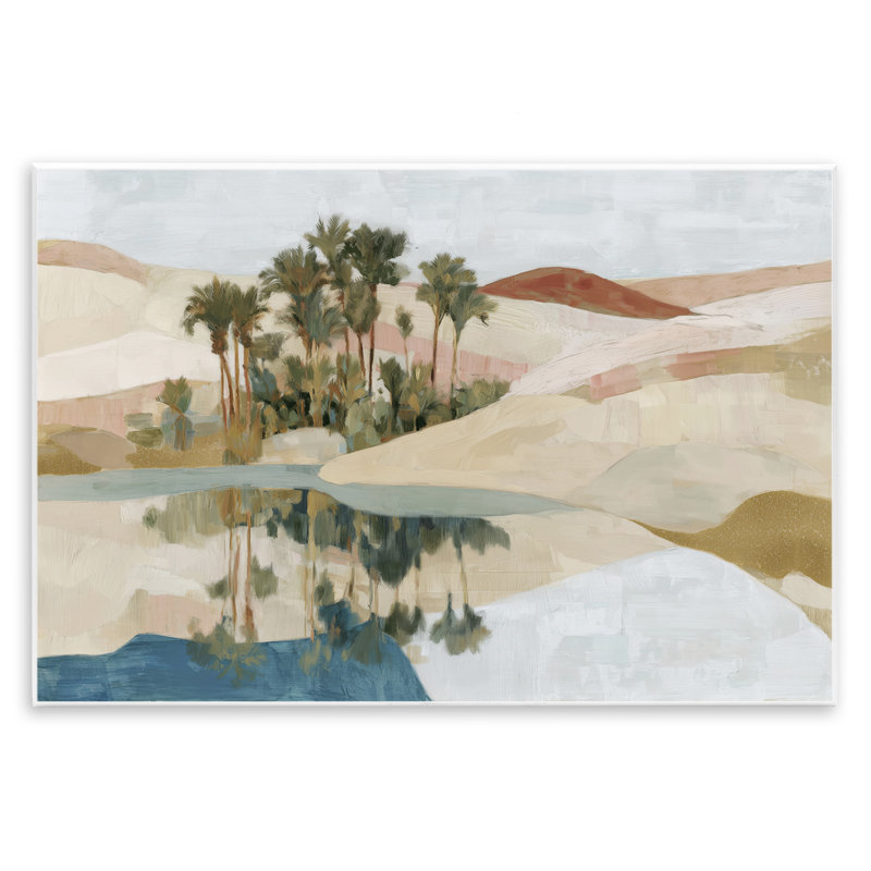 Plaque murale Desert Oasis, 10 x 15