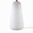Textured Ceramic Table Lamp With Fluted Fabric Shade White See Below