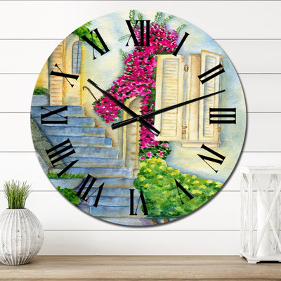 Horloge murale surdimensionnée