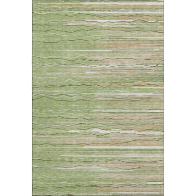 Premium Machine Washable Naglee AMF996 Stripes Rug