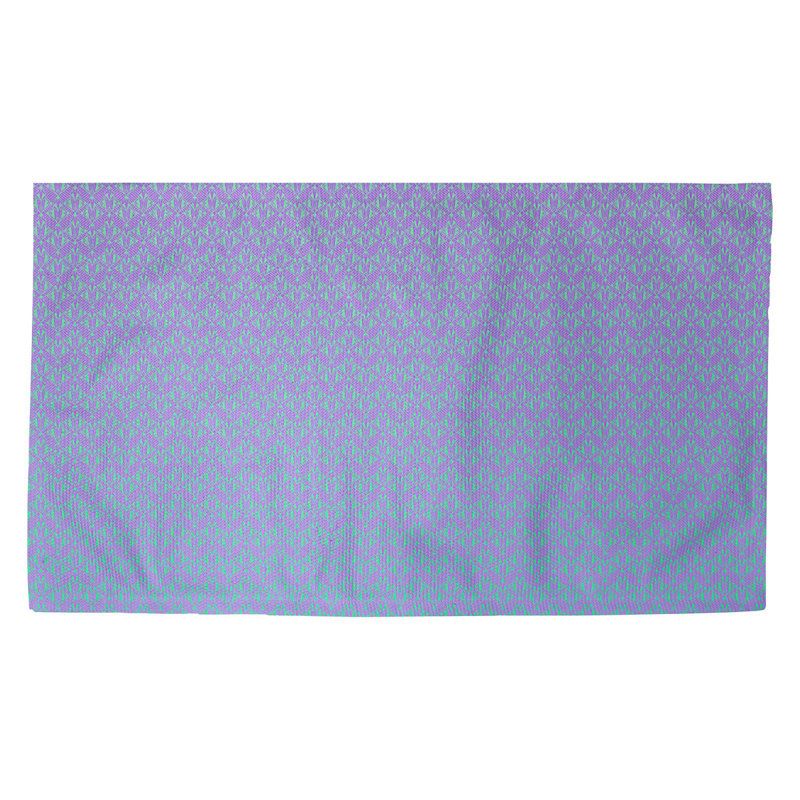 Tapis de porte intérieur décoratif dégradé art déco Avicia, Rectangle 2 pi 1 1/2 po x 3 pi 6 po