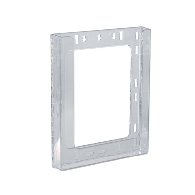 Single Letter Wall Mount Modular Brochure Holder Inside Dimension: 9"W, 10-Pack