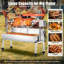 Ensemble de rôtissoire électrique pour barbecue AMERLIFE, capacité de 46 po, 132 lb, moteur de 45 W, rôtissoire en acier inoxydable réglable en hauteur avec support de stabilité triangulaire pour agneau de cochon