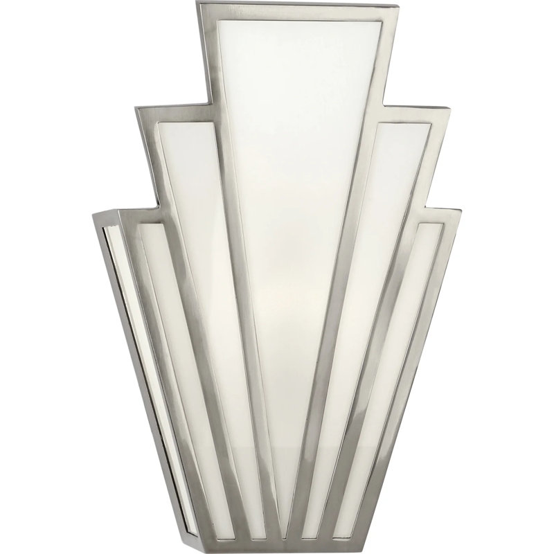 Empire 1 - Light Flush Mounted Sconce, Antique Silver