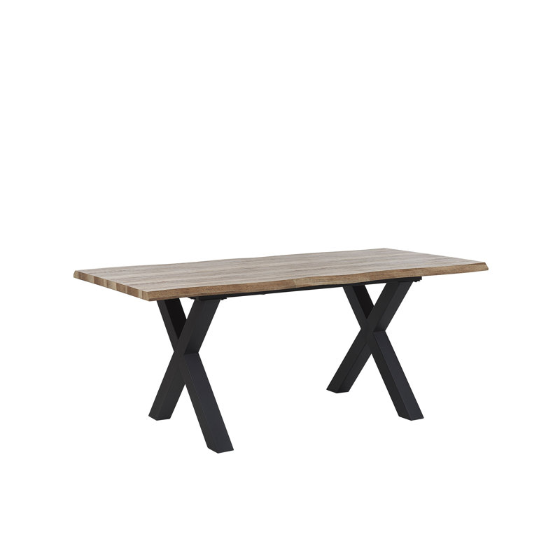 Norberg Extendable Metal Base Dining Table