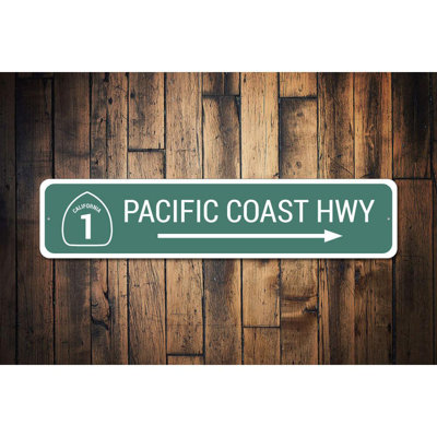 Panneau en aluminium Pacific Coast Highway