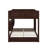 Queen Over Queen Bunk Bed With Storage Cabinets And Charging Station-116934874