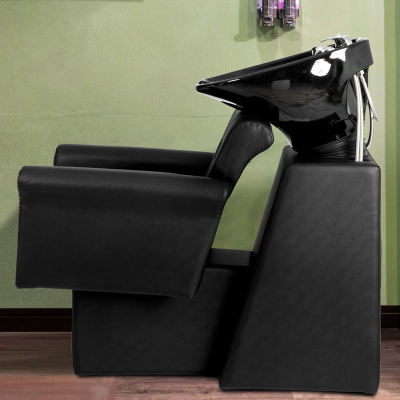 Fauteuil de barbier avec shampooing Backwash Salon Shampoo