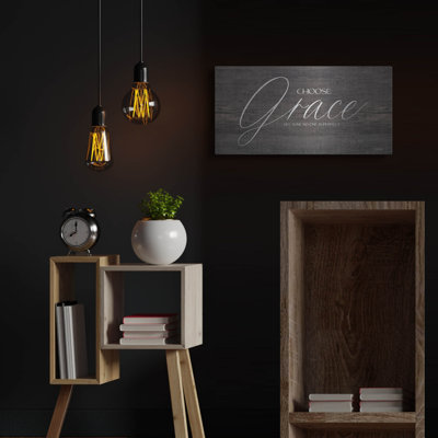Luxe Metal Art 'Choose Grace' By Susie Boyer, Meta " Choose Grace " by Susie Boyer