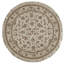 High-Quality Hand-Knotted Ivory Area Rug