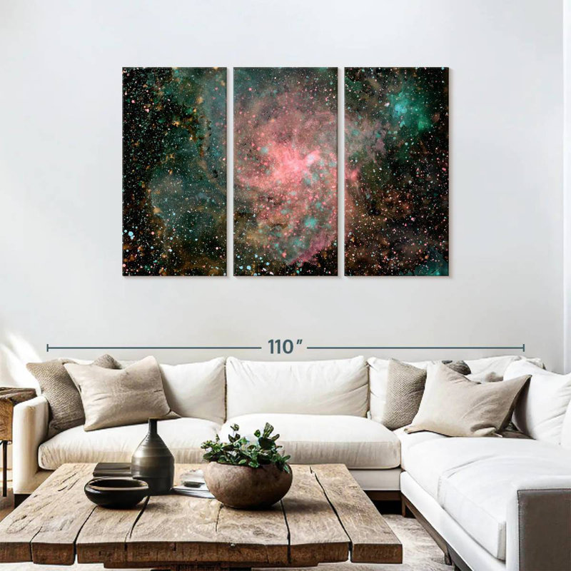 Oberle Galaxy, 48" H x 74" W