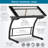 Cournoyer Glass Steel Drafting Table-33656330