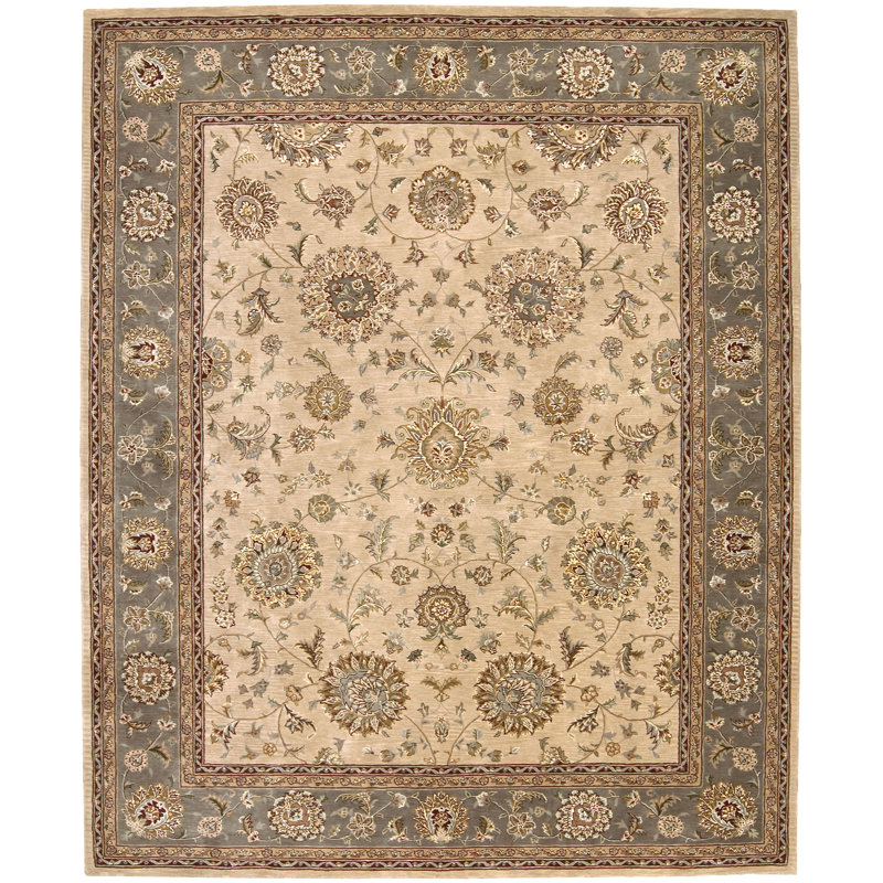 Deguzman Wool Oriental Indoor Rug, Rectangle 2' x 3'