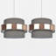 Cainhoe Fabric Semi Flush Mount-1708328113
