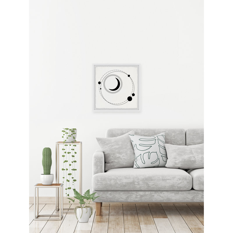 Moon Movement - Single Picture Frame Print, 81cm H x 81cm W x 3.81cm D