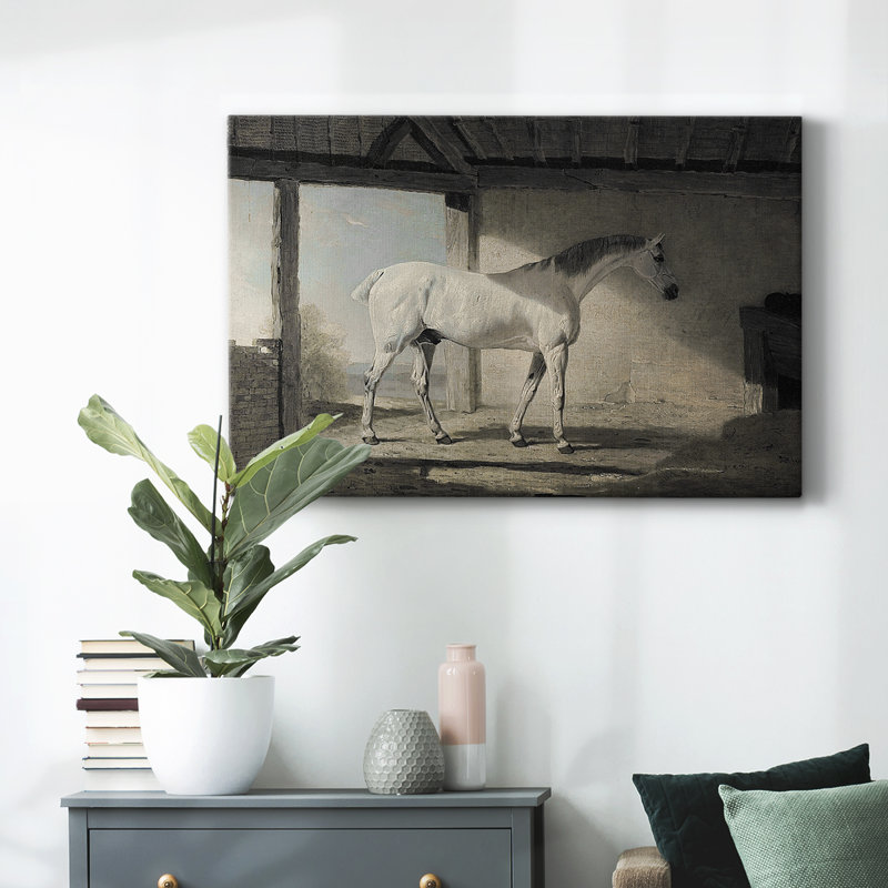 Animal rétro - XL III, H 9 po x l 13 po x P 1,5 po, Toile tendue