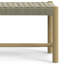 Banc extérieur pour l'extérieur - taupe naturel