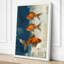 Goldfish Among Structures Modern - Wrapped Canvas-803897000-803897011