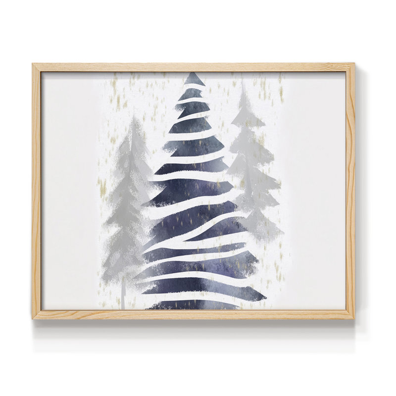 Chirstmas Art-DCCxxi - reproduction encadrée, H 11 po x l 14 po, Naturel