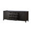 Meuble-lavabo double gris cendre 84 po X P 22 po D-117980223