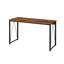 Bureau d'écriture rectangulaire avec base en métal-850415374-866218112